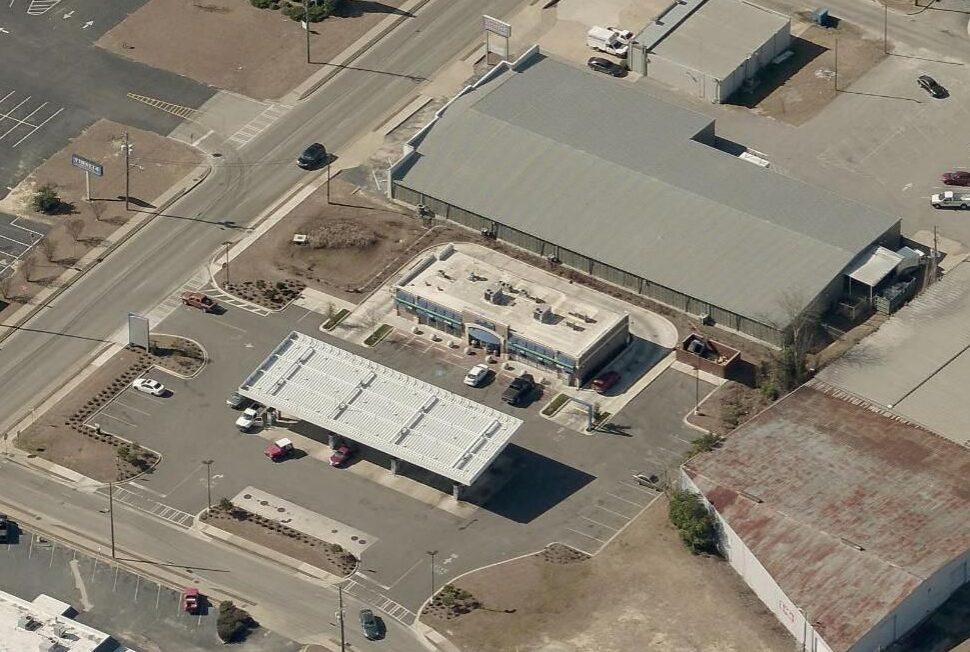 Aerial view of the Parker’s site in Vidalia, GA